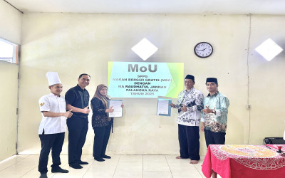 MA Raudhatul Jannah Jalin Kerja Sama dengan SPPG untuk Tingkatkan Pemenuhan Gizi Siswa