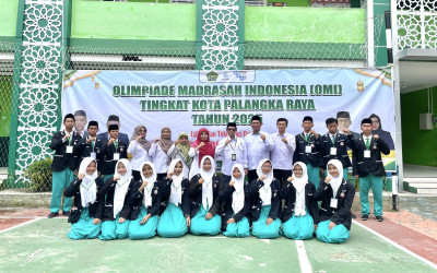 MA Raudhatul Jannah Mengikuti Lomba OMI Tingkat Kota Palangka Raya, yang Diselenggarakan di MTsN 1 Palangka Raya