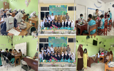 Puskesmas Lakukan Penjaringan Kesehatan untuk Siswa MA Raudhatul Jannah Palangka Raya